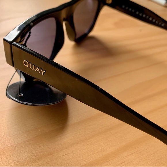 Quay Australia Something Extra Sunglasses in Black - Picture 6 of 8